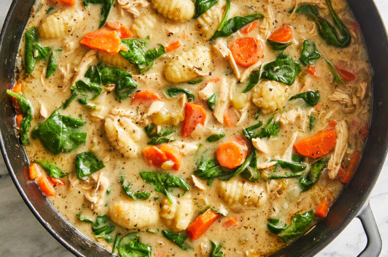 Chicken and Gnocchi Soup